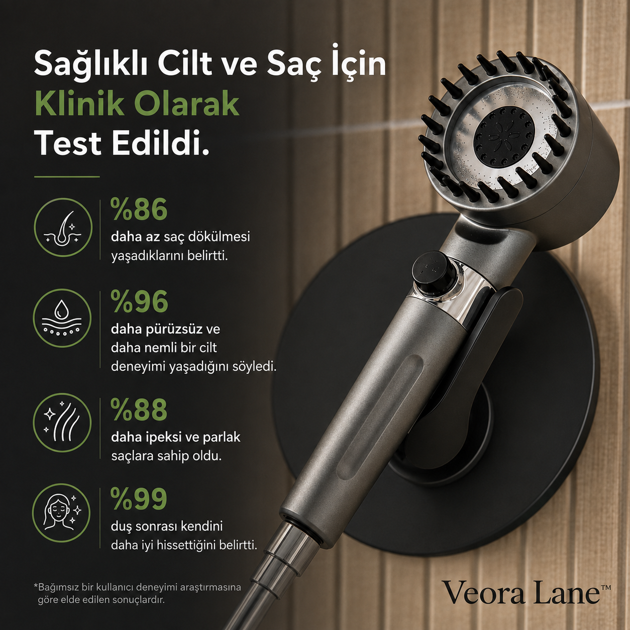 Veora Lane™ Filteri Duş Başlığı